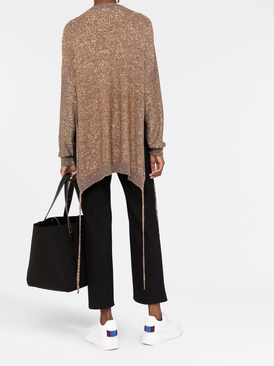 Affordable side-tie sequinned jumper Women McCartney Stella 0801